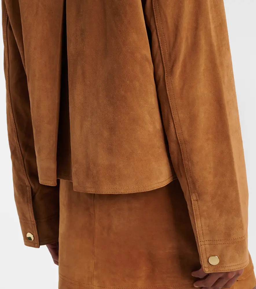 Veronica Beard Walters suede field jacket | Thumbnail 3