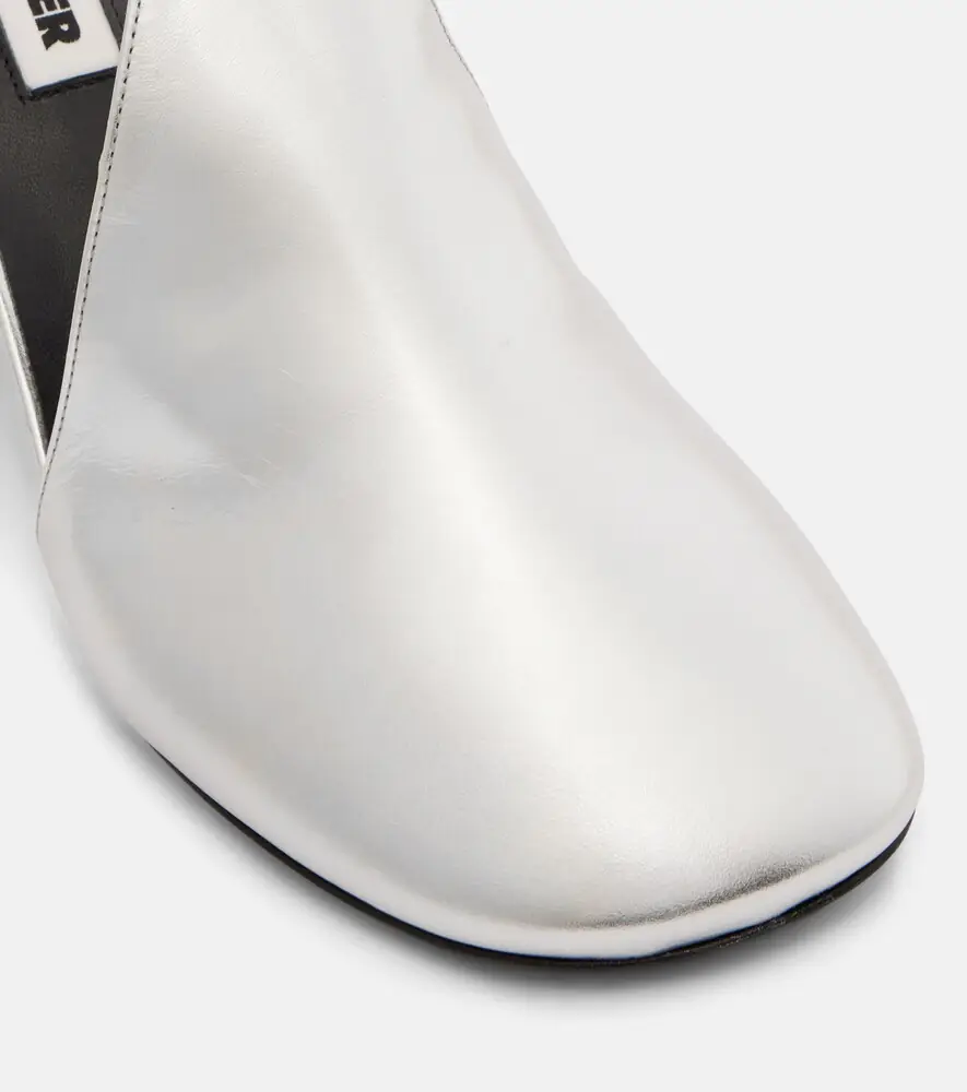 Jil Sander Metallic leather pumps | Thumbnail 2