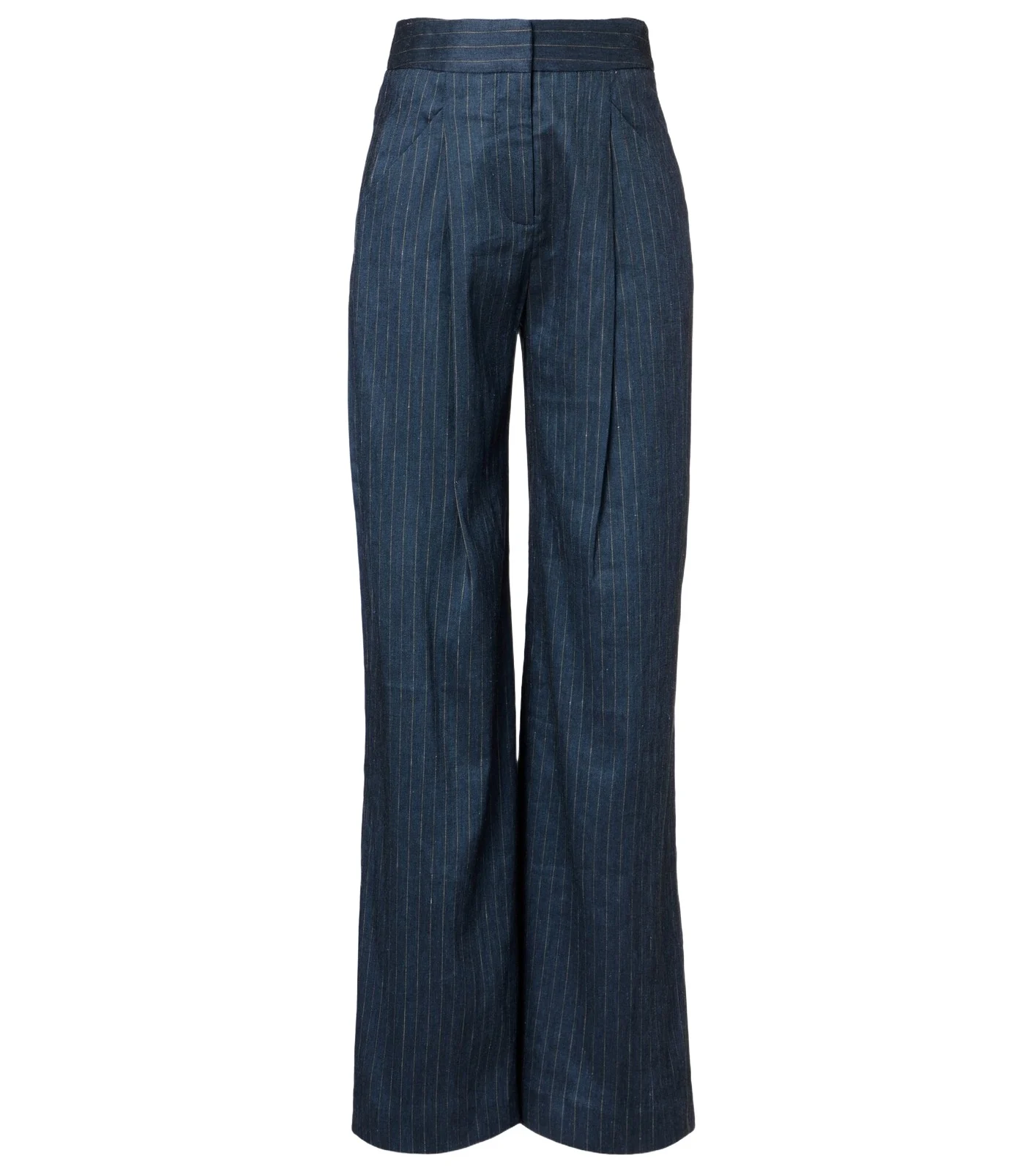 Rimini linen-blend wide-leg pants