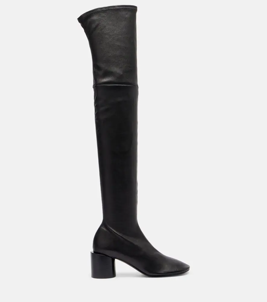 Jil Sander Leather over-the-knee boots | Thumbnail 4