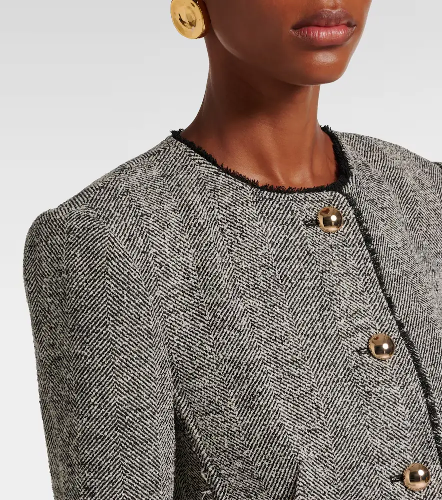 Simkhai Ivie herringbone jacket | Thumbnail 3 Simkhai Ivie herringbone jacket | Thumbnail 3