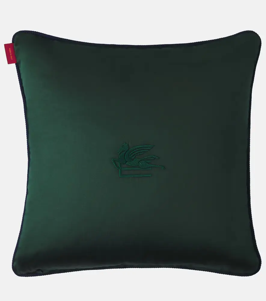 Etro Printed cotton cushion | Thumbnail 3