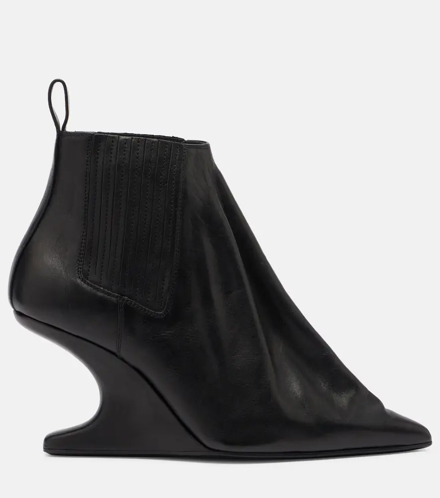 Rick Owens Leather ankle boots | Thumbnail 2