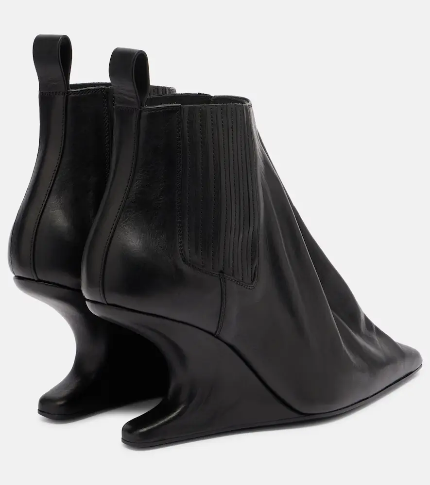 Rick Owens Leather ankle boots | Thumbnail 3