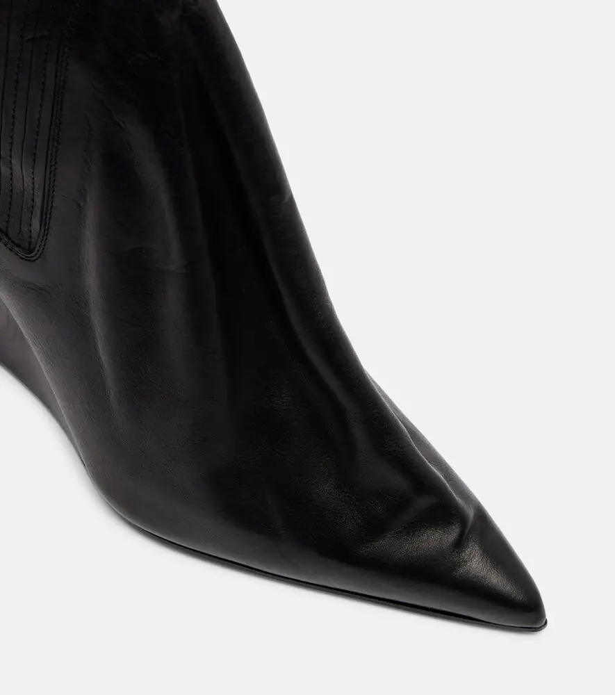 Rick Owens Leather ankle boots | Thumbnail 4