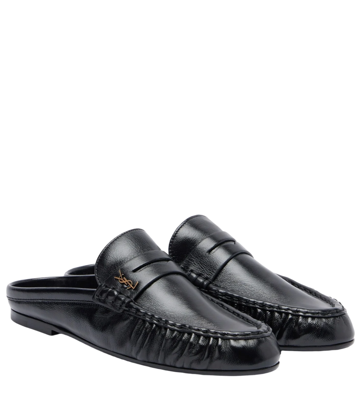 Le Loafer leather mules Le Loafer leather mules