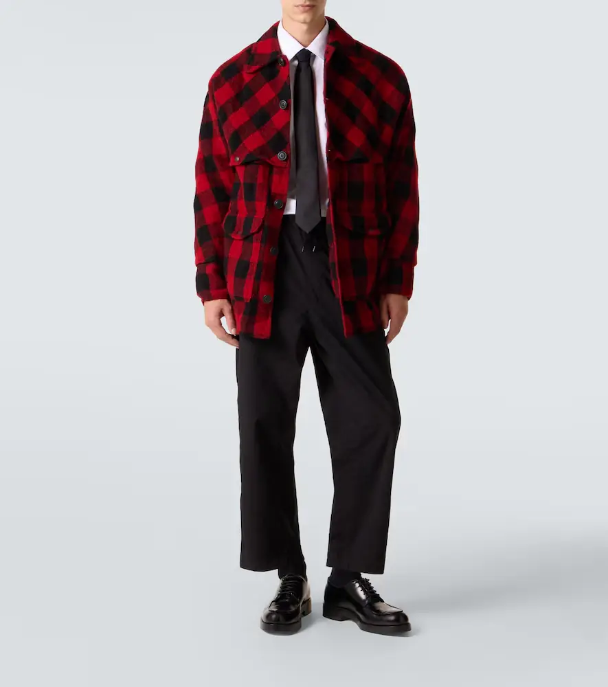 Junya Watanabe Checked wool jacket | Thumbnail 7