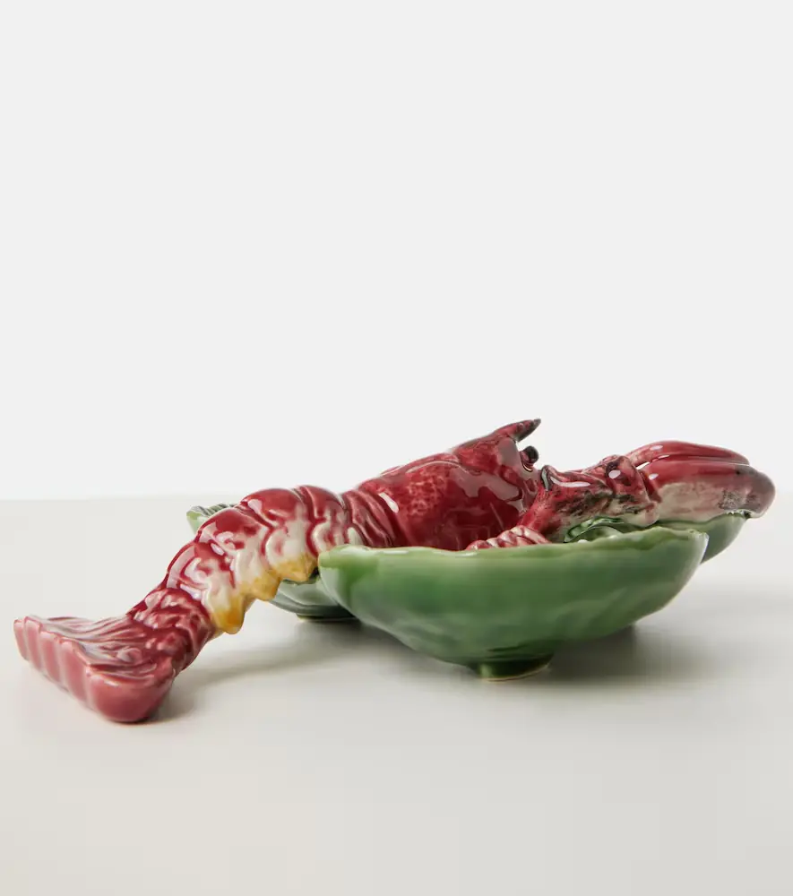 Bordallo Pinheiro Cabbage With Lobsters Small appetizer plate | Thumbnail 5