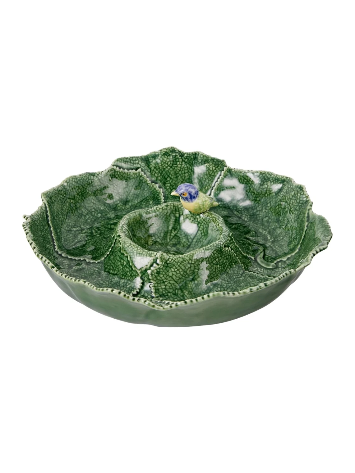 Bordallo Pinheiro Cinerária ceramic appetizer plate