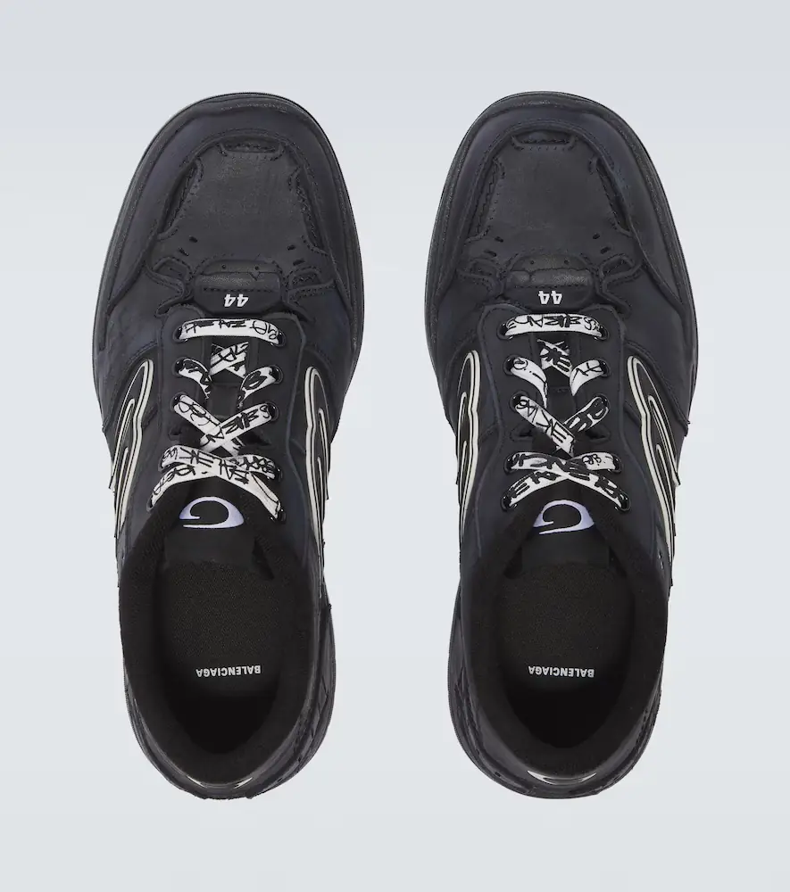Balenciaga Hamptons leather sneakers | Thumbnail 5 Balenciaga Hamptons leather sneakers | Thumbnail 5