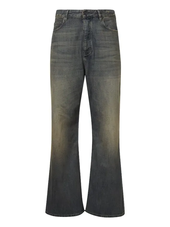 Faded wide-leg jeans Faded wide-leg jeans