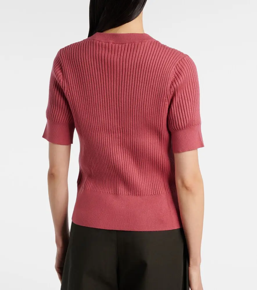 Varley Micha ribbed-knit cardigan | Thumbnail 5