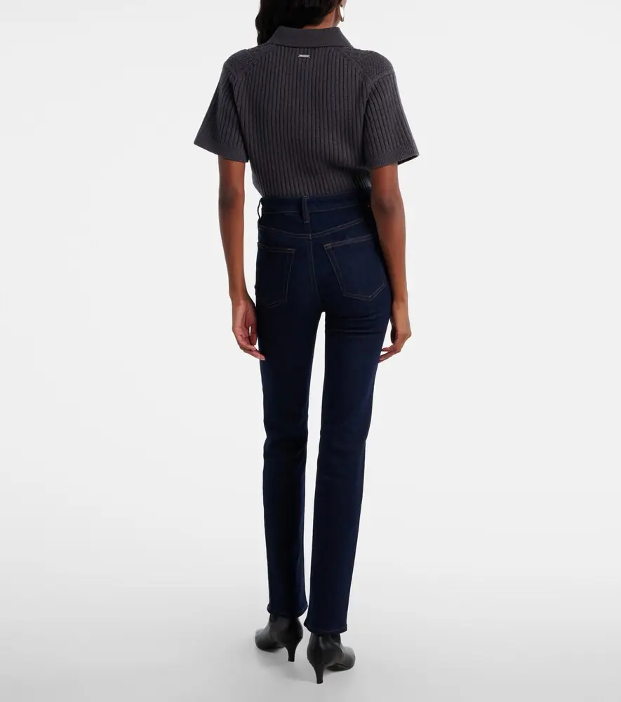 Frame Pencil high-rise slim jeans | Thumbnail 3 Frame Pencil high-rise slim jeans | Thumbnail 3