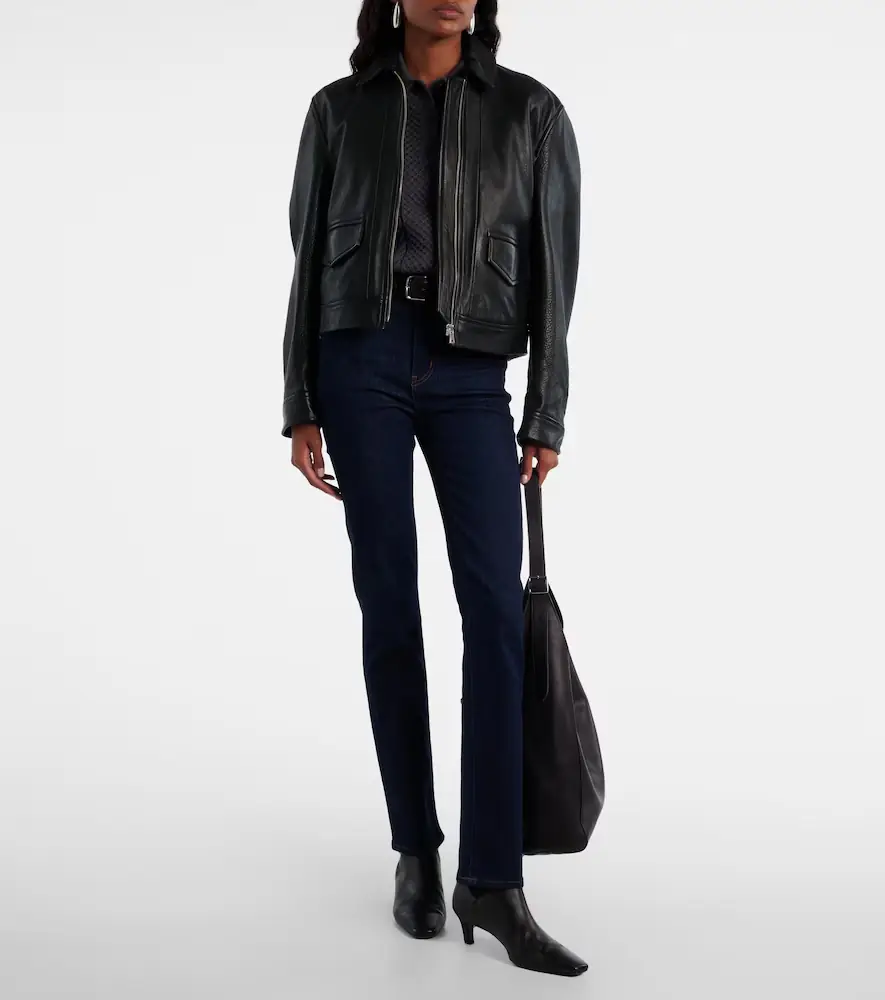 Frame Pencil high-rise slim jeans | Thumbnail 4 Frame Pencil high-rise slim jeans | Thumbnail 4