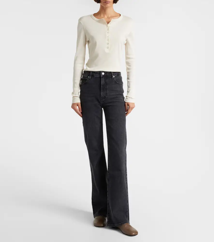 Frame Arrow high-rise bootcut jeans | Thumbnail 4 Frame Arrow high-rise bootcut jeans | Thumbnail 4