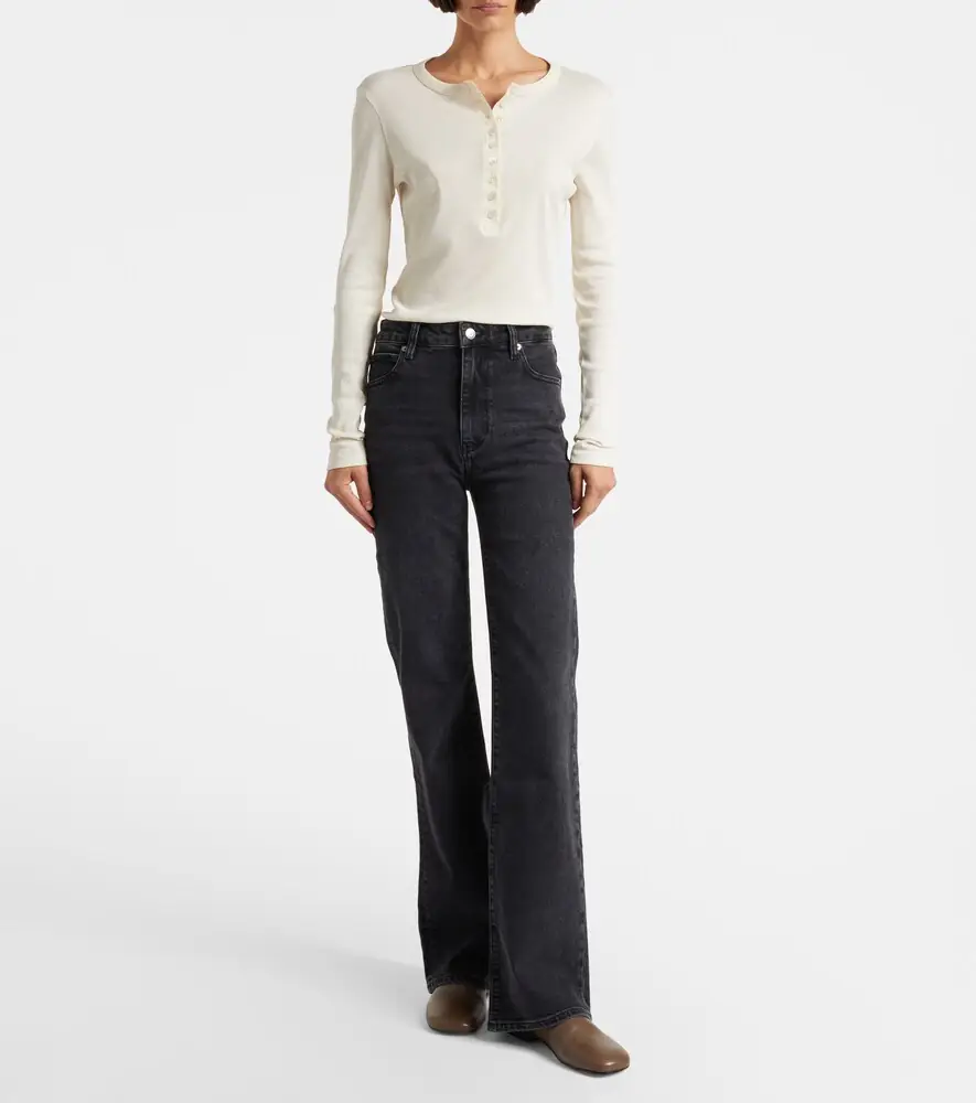 Frame Arrow high-rise bootcut jeans | Thumbnail 6 Frame Arrow high-rise bootcut jeans | Thumbnail 6