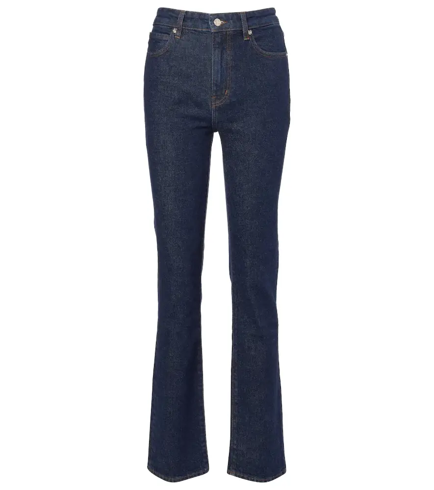 Frame Ruler mid-rise straight jeans