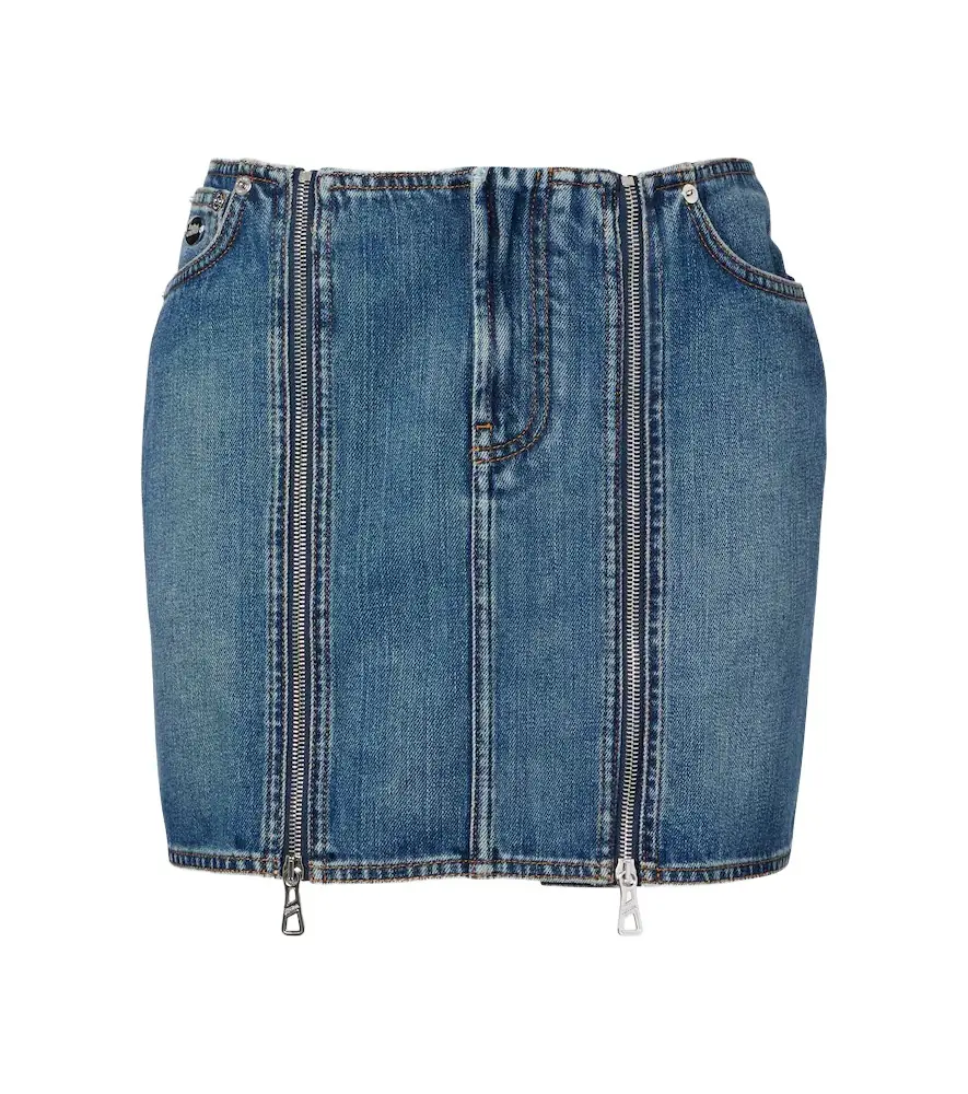 Jean Paul Gaultier Denim miniskirt | Image 1 Jean Paul Gaultier Denim miniskirt | Image 1