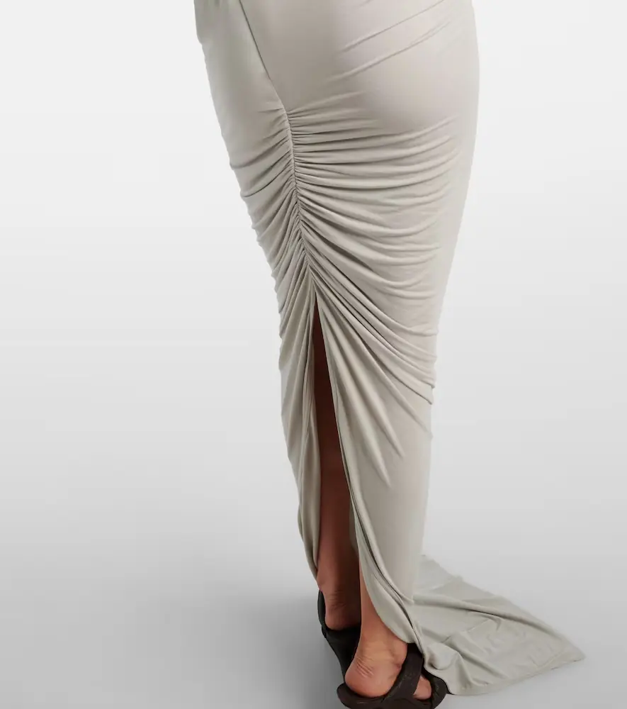 Rick Owens Eva draped jersey gown | Thumbnail 3