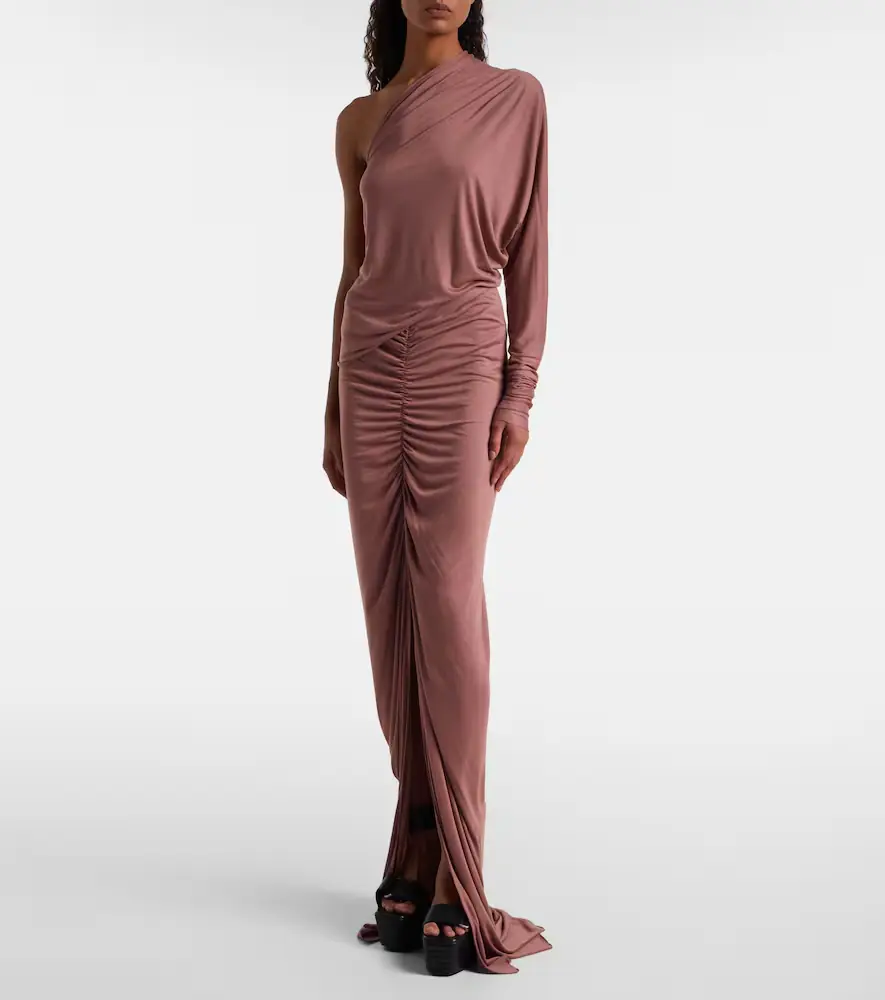 Rick Owens Diana one-shoulder jersey top | Thumbnail 2 Rick Owens Diana one-shoulder jersey top | Thumbnail 2
