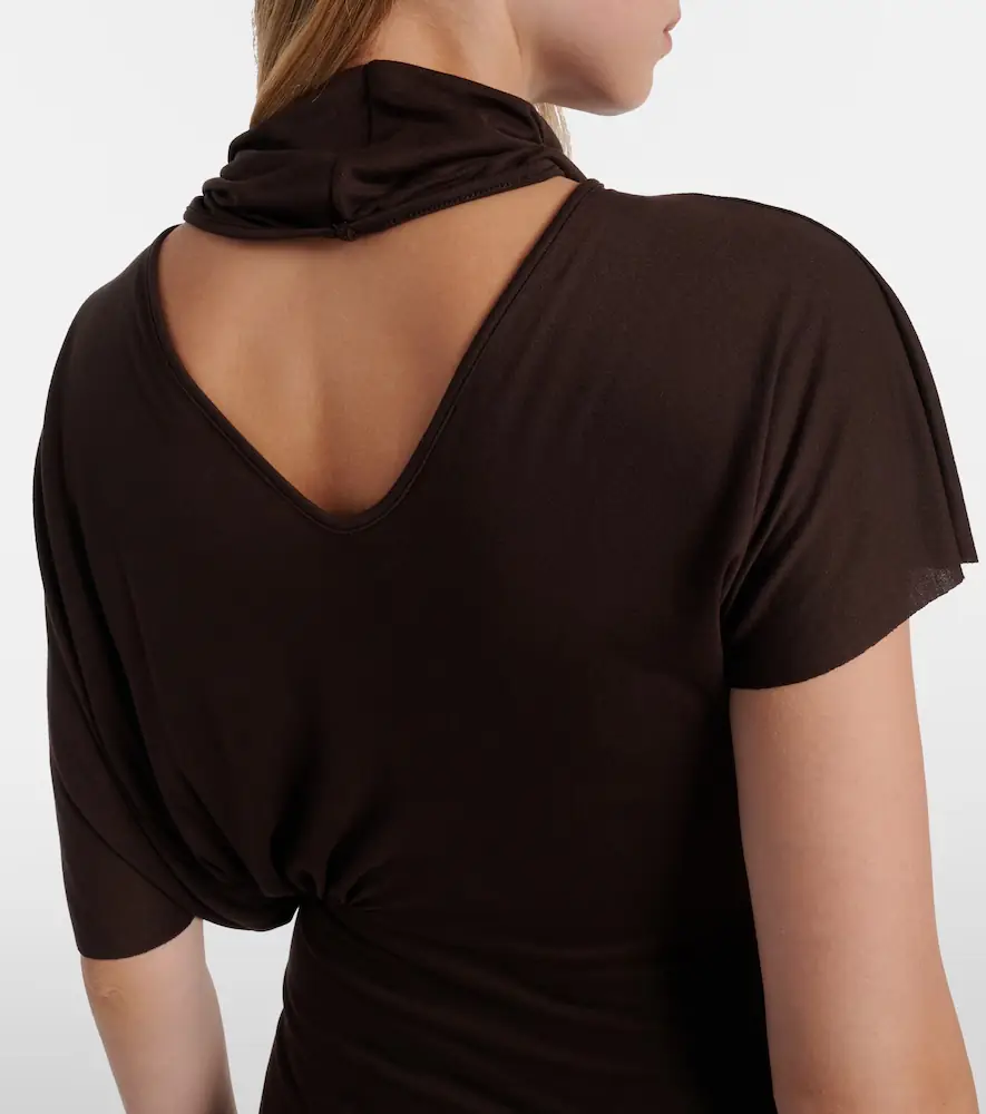 Rick Owens Lilith draped jersey gown | Thumbnail 2