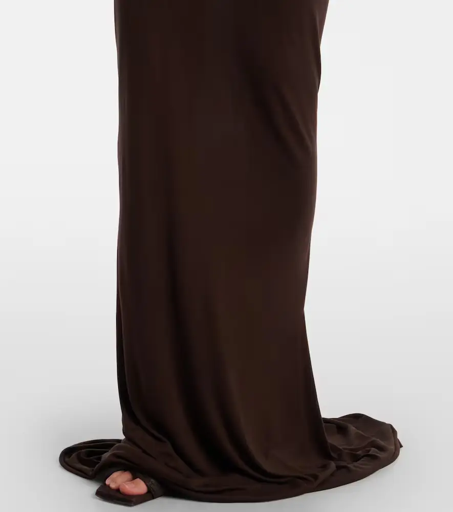 Rick Owens Lilith draped jersey gown | Thumbnail 7