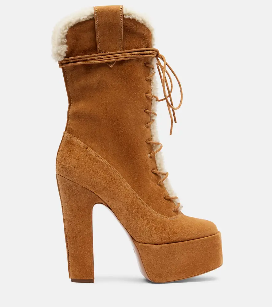 Paris Texas Malena 145 suede platform lace-up boots | Thumbnail 2 Paris Texas Malena 145 suede platform lace-up boots | Thumbnail 2