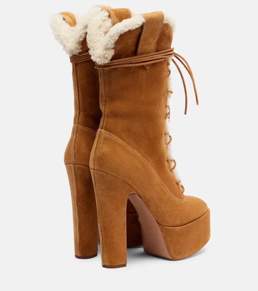 Paris Texas Malena 145 suede platform lace-up boots | Thumbnail 4 Paris Texas Malena 145 suede platform lace-up boots | Thumbnail 4