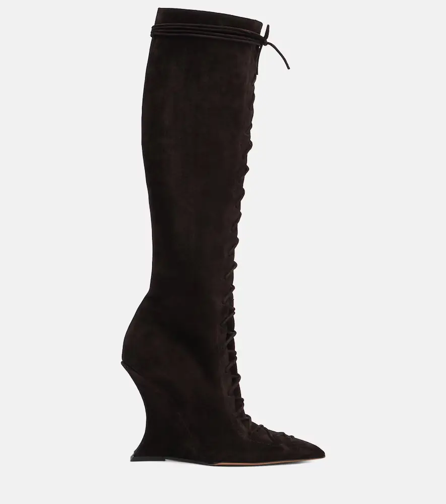 Paris Texas Nina 105 suede knee-high boots | Thumbnail 3 Paris Texas Nina 105 suede knee-high boots | Thumbnail 3