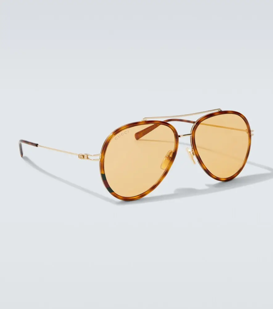 Gucci Double G aviator sunglasses | Thumbnail 2