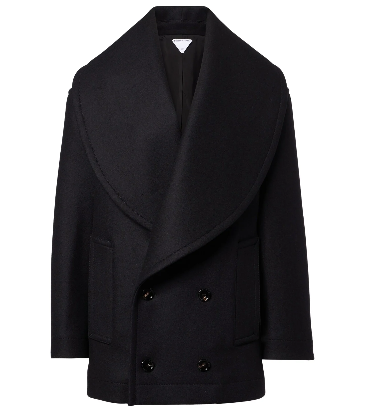 Bottega Veneta Double-breasted wool coat