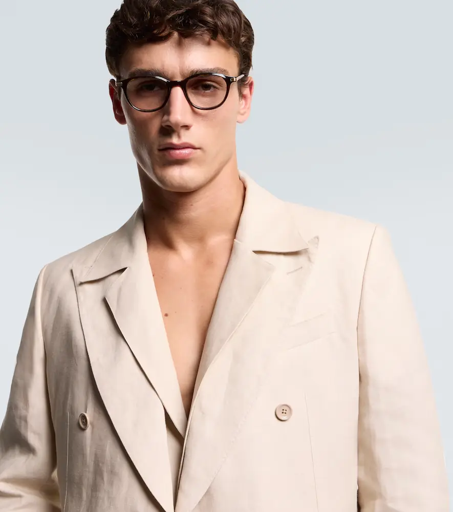 Cartier Eyewear Collection Signature C De Cartier round glasses | Thumbnail 3