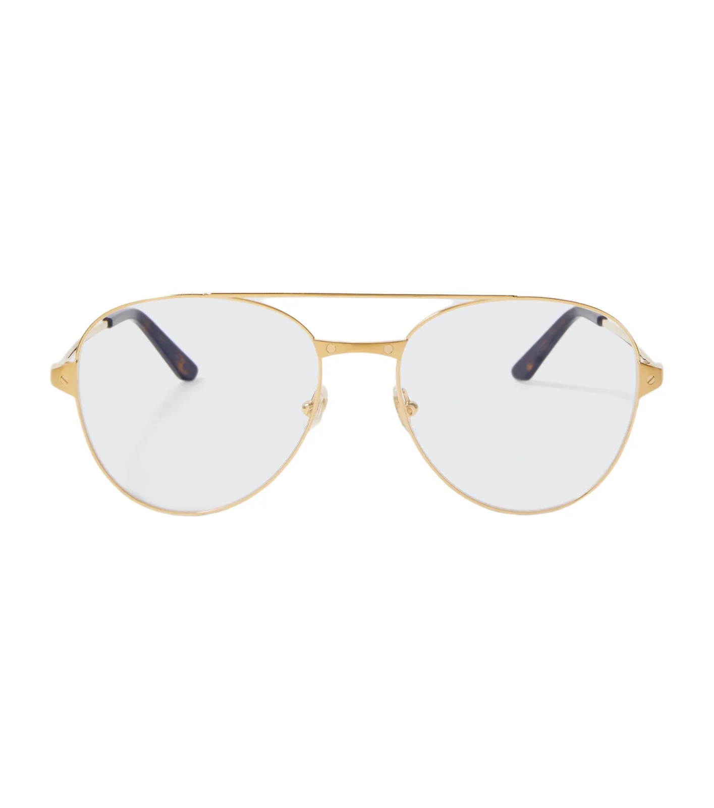 Cartier Eyewear Collection Santos De Cartier aviator glasses