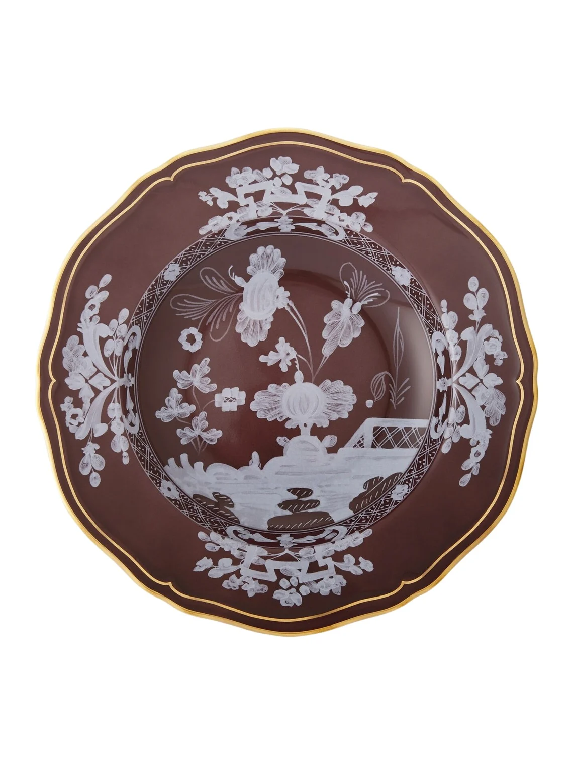 GINORI 1735 Oriente Italiano porcelain soup plate