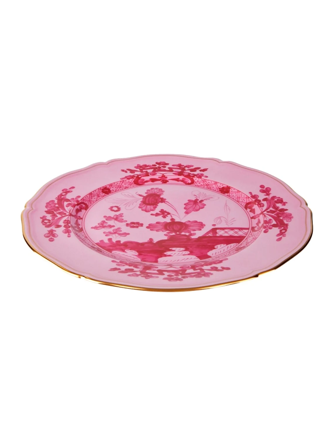 Oriente Italiano porcelain charger plate
