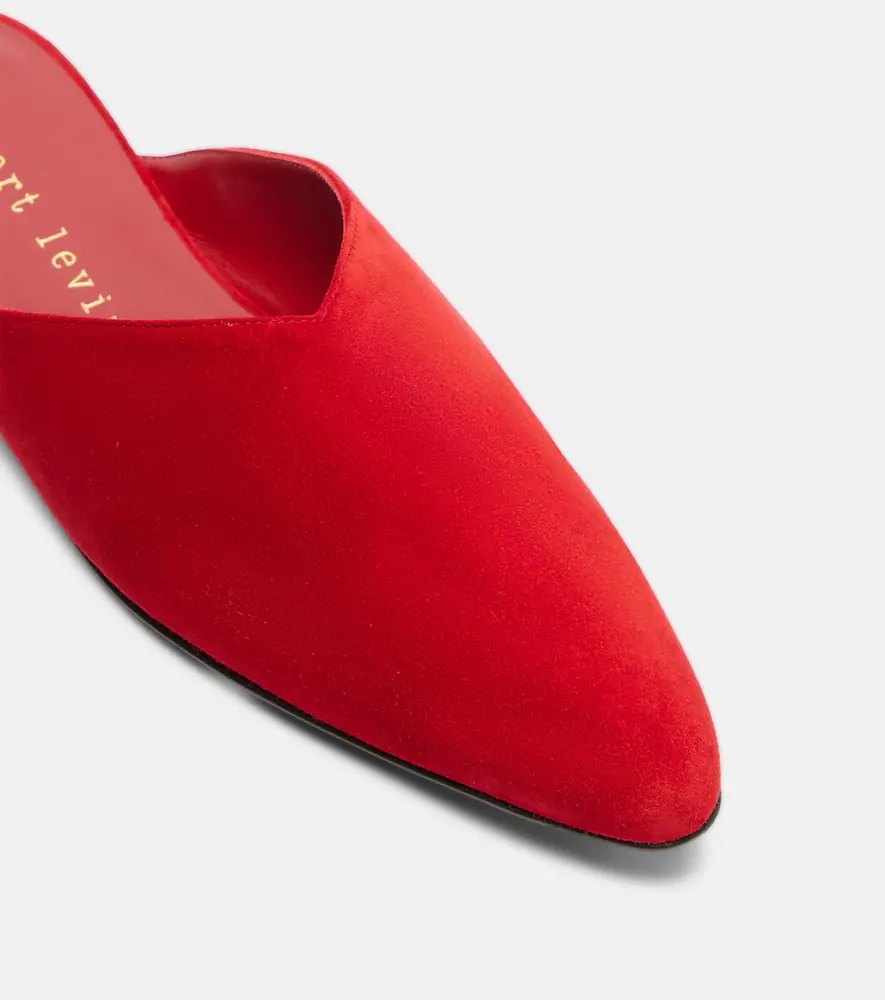 Herbert Levine Homebody suede mules | Thumbnail 3