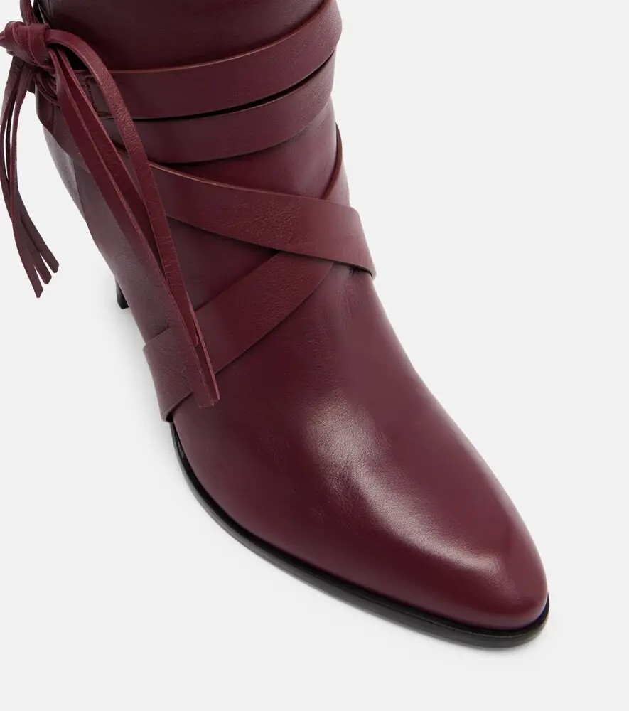 Isabel Marant Analui 90 leather knee-high boots | Thumbnail 3