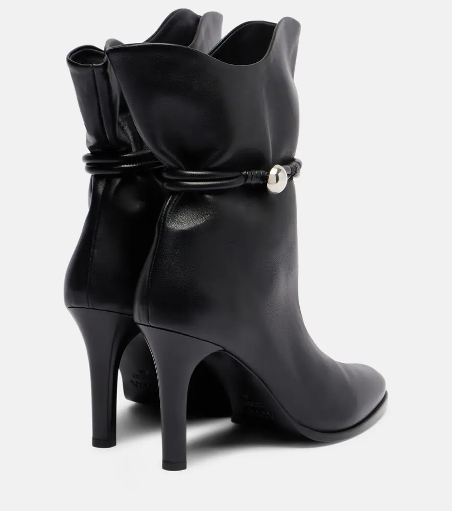 Isabel Marant Lolya 90 leather ankle boots | Thumbnail 2 Isabel Marant Lolya 90 leather ankle boots | Thumbnail 2