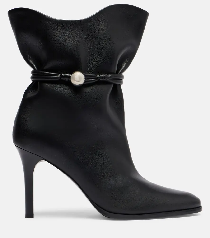 Isabel Marant Lolya 90 leather ankle boots | Thumbnail 4 Isabel Marant Lolya 90 leather ankle boots | Thumbnail 4