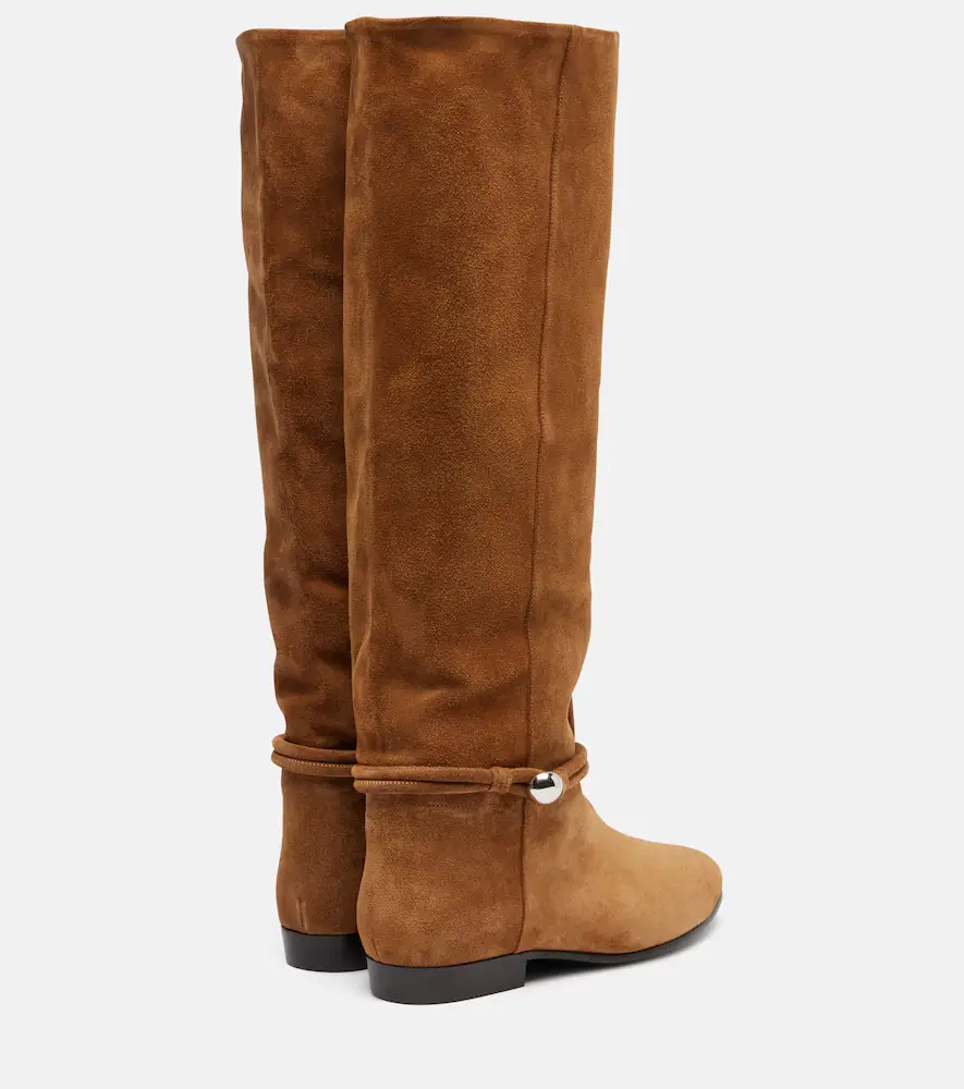 Isabel Marant Nynel suede knee-high boots | Thumbnail 3