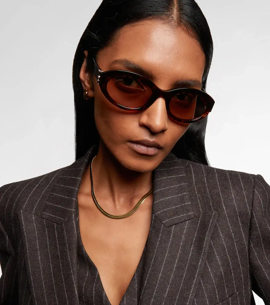 Cartier Eyewear Collection Signature C oval sunglasses | Thumbnail 5