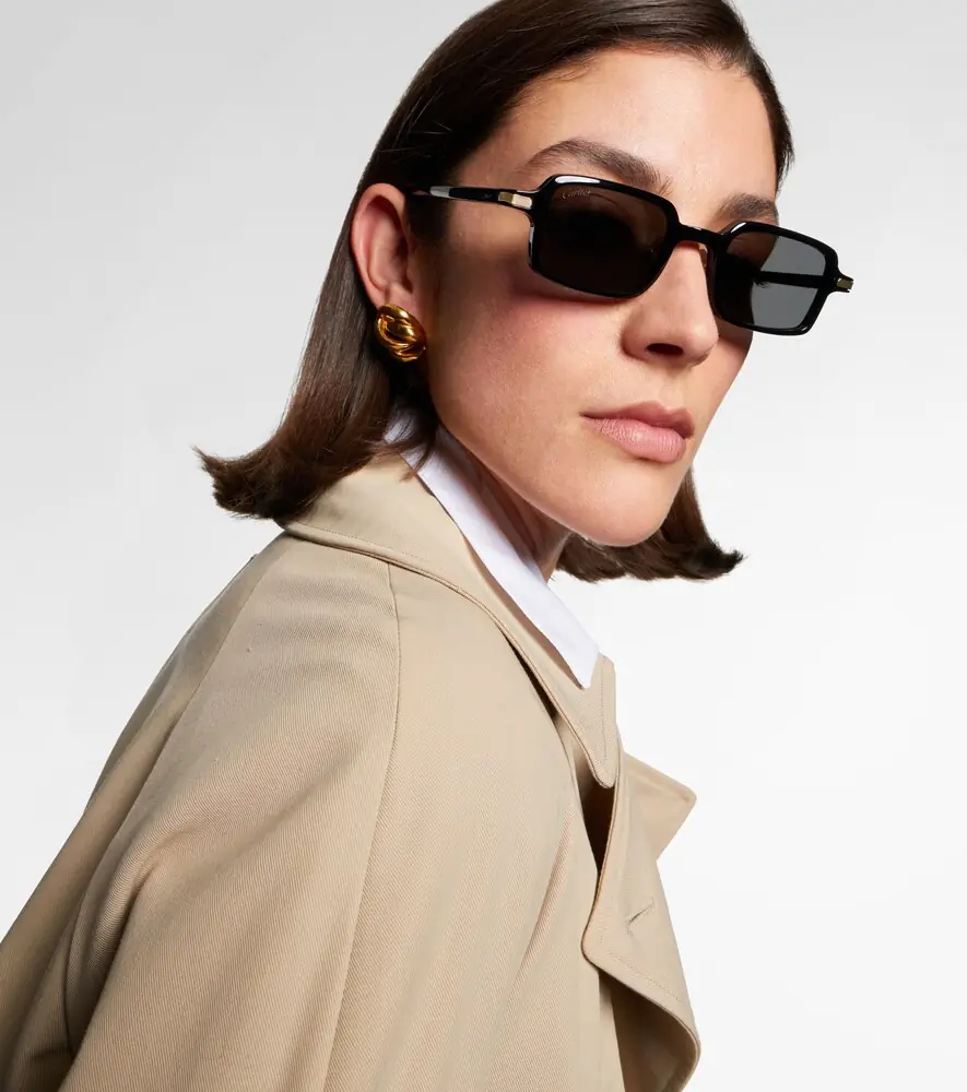 Cartier Eyewear Collection Signature C rectangular sunglasses | Thumbnail 5