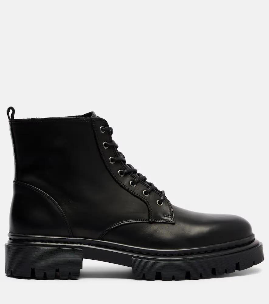 Staud Henry leather combat boots | Thumbnail 3