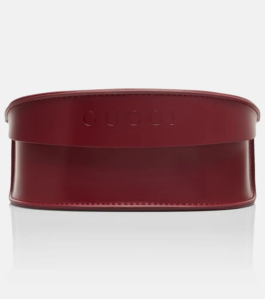 Gucci Crystal-embellished shield sunglasses | Thumbnail 6 Gucci Crystal-embellished shield sunglasses | Thumbnail 6
