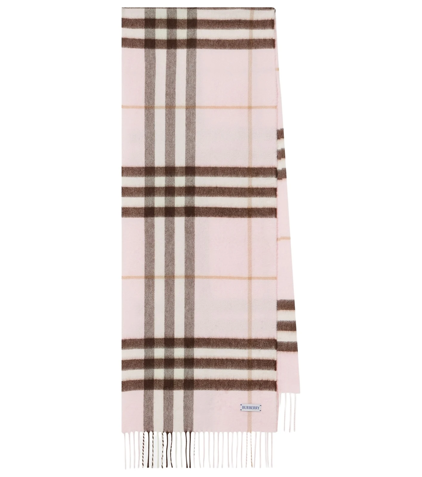 Giant Check cashmere scarf Giant Check cashmere scarf