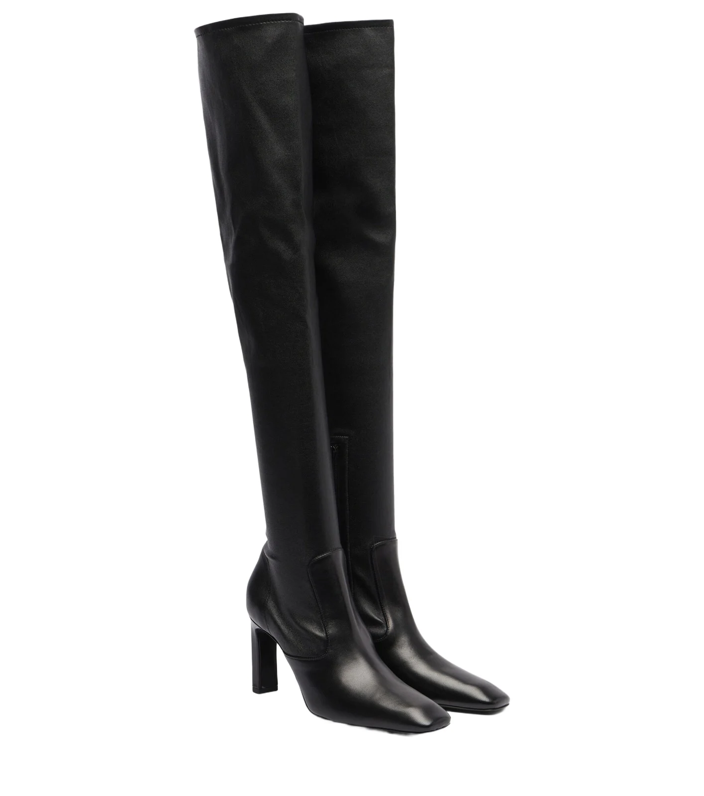 Leather over-the-knee boots Leather over-the-knee boots