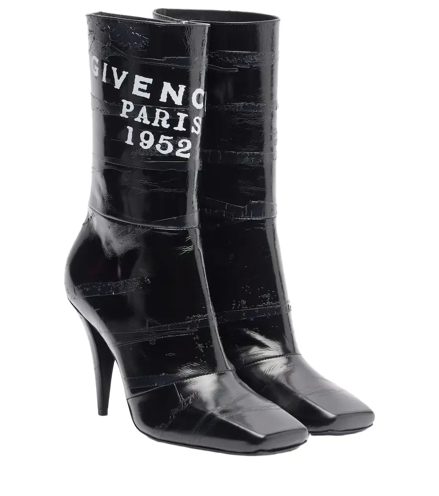 Givenchy Sliced Square patent leather ankle boots | Image 1 Givenchy Sliced Square patent leather ankle boots | Image 1