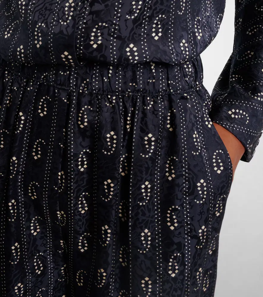 Tory Burch Paisley jacquard wide-leg pants | Thumbnail 4 Tory Burch Paisley jacquard wide-leg pants | Thumbnail 4