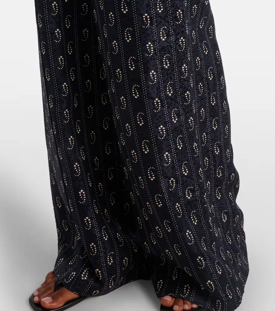 Tory Burch Paisley jacquard wide-leg pants | Thumbnail 5 Tory Burch Paisley jacquard wide-leg pants | Thumbnail 5