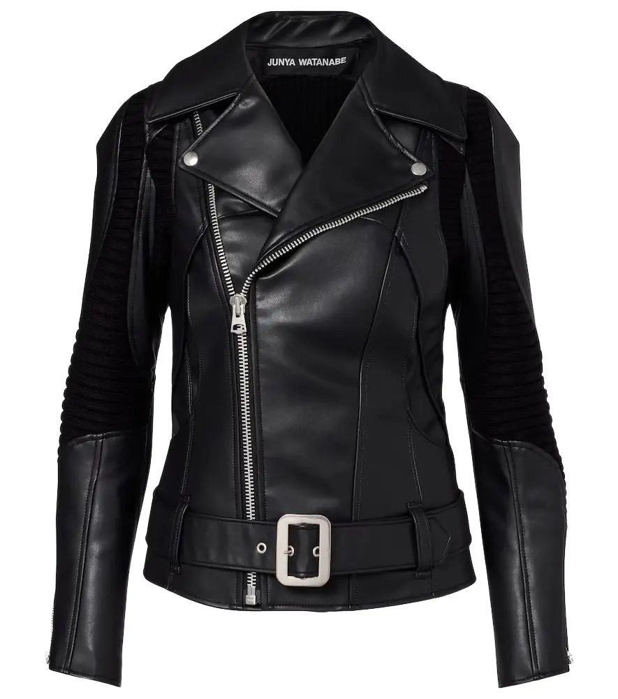 Junya Watanabe Belted biker jacket